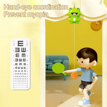 Load image into Gallery viewer, Indoor Hanging Table Tennis Trainer Automatic Line Up Door Frame Suspended Table Tennis Ball Machine Hand And Foot Coordination Vision Exerciser
