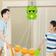 Load image into Gallery viewer, Indoor Hanging Table Tennis Trainer Automatic Line Up Door Frame Suspended Table Tennis Ball Machine Hand And Foot Coordination Vision Exerciser
