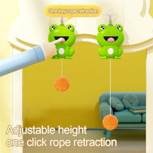 Load image into Gallery viewer, Indoor Hanging Table Tennis Trainer Automatic Line Up Door Frame Suspended Table Tennis Ball Machine Hand And Foot Coordination Vision Exerciser
