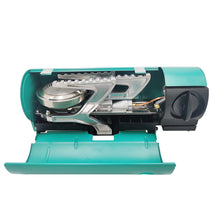 Load image into Gallery viewer, Outdoor Folding Cassette Stove Camping Portable All-In-One Gas Stove Picnic High Fire Stoves Gas Tanks Not Included
