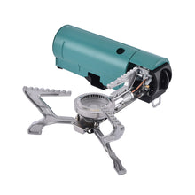 Load image into Gallery viewer, Outdoor Folding Cassette Stove Camping Portable All-In-One Gas Stove Picnic High Fire Stoves Gas Tanks Not Included
