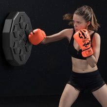 Load image into Gallery viewer, Smart Music Boxing Target Home Fitness LED Light Decompression Fighting Sandbag Hanging Wall Sandfight Response Agility Training Equipment
