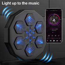 Load image into Gallery viewer, Smart Music Boxing Target Home Fitness LED Light Decompression Fighting Sandbag Hanging Wall Sandfight Response Agility Training Equipment
