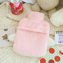 Load image into Gallery viewer, 1Pc Cartoon Warm Hot Water Bottle Bag Girl Warm Belly Warmer Filled Explosion-proof Portable Winter Reusable Hand Warmer
