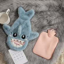 Load image into Gallery viewer, 1Pc 1000ml Cute Warm Hot Water Bottle Bag Girl Warm Belly Warmer Filled Explosion-proof Portable Winter Reusable Hand Warmer
