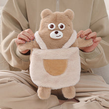 Load image into Gallery viewer, 1Pc 750ml Cute Warm Hot Water Bottle Bag Girl Warm Belly Warmer Filled Explosion-proof Portable Winter Reusable Hand Warmer
