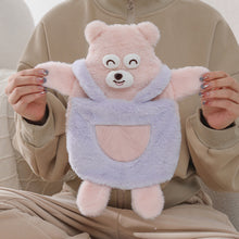 Load image into Gallery viewer, 1Pc 750ml Cute Warm Hot Water Bottle Bag Girl Warm Belly Warmer Filled Explosion-proof Portable Winter Reusable Hand Warmer
