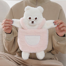 Load image into Gallery viewer, 1Pc 750ml Cute Warm Hot Water Bottle Bag Girl Warm Belly Warmer Filled Explosion-proof Portable Winter Reusable Hand Warmer
