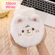 Load image into Gallery viewer, 1Pc 350ml Cute Warm Hot Water Bottle Bag Girl Warm Belly Warmer Filled Explosion-proof Portable Winter Reusable Hand Warmer
