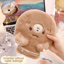 Load image into Gallery viewer, 1Pc 350ml Cute Warm Hot Water Bottle Bag Girl Warm Belly Warmer Filled Explosion-proof Portable Winter Reusable Hand Warmer
