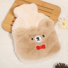 Load image into Gallery viewer, 1Pc 500ml Cute Warm Hot Water Bottle Bag Girl Warm Belly Warmer Filled Explosion-proof Portable Winter Reusable Hand Warmer
