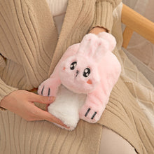 Load image into Gallery viewer, 1Pc 500ml Cute Warm Hot Water Bottle Bag Girl Warm Belly Warmer Filled Explosion-proof Portable Winter Reusable Hand Warmer
