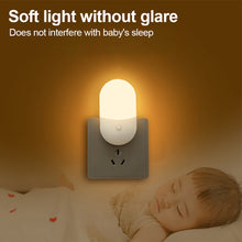 Load image into Gallery viewer, 1Pc Bedside Lamp Night Light EU US Plug LED Night Light Bedroom Lamp Gift for Children Cute Night Lamp For Corridor WC
