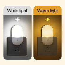 Load image into Gallery viewer, 1Pc Bedside Lamp Night Light EU US Plug LED Night Light Bedroom Lamp Gift for Children Cute Night Lamp For Corridor WC
