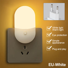 Load image into Gallery viewer, 1Pc Bedside Lamp Night Light EU US Plug LED Night Light Bedroom Lamp Gift for Children Cute Night Lamp For Corridor WC
