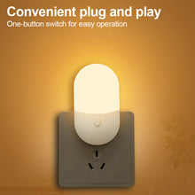 Load image into Gallery viewer, 1Pc Bedside Lamp Night Light EU US Plug LED Night Light Bedroom Lamp Gift for Children Cute Night Lamp For Corridor WC
