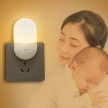 Load image into Gallery viewer, 1Pc Bedside Lamp Night Light EU US Plug LED Night Light Bedroom Lamp Gift for Children Cute Night Lamp For Corridor WC
