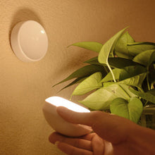Load image into Gallery viewer, 360 Rotated PIR Motion Sensor LED Night Light Wall Lamps Rechargeable Under Cabinet Light Wireless Closet Night Lamp
