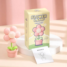 Load image into Gallery viewer, Mini LED Flower Night Light Cute Small Table Lamp Desktop Ornament Bedside Bedroom Ambient Lights Children Toy Kids Holiday Gift
