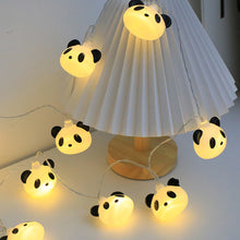 Load image into Gallery viewer, 10/20 LED Light String Panda Smile Cloud Garlands Battery USB Kid Girl Christmas Light Holiday Party Bedroom Nursery Fairy Lights
