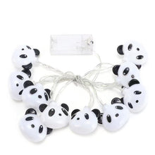 Load image into Gallery viewer, 10/20 LED Light String Panda Smile Cloud Garlands Battery USB Kid Girl Christmas Light Holiday Party Bedroom Nursery Fairy Lights
