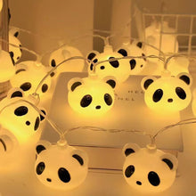 Load image into Gallery viewer, 10/20 LED Light String Panda Smile Cloud Garlands Battery USB Kid Girl Christmas Light Holiday Party Bedroom Nursery Fairy Lights
