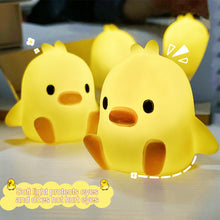 Load image into Gallery viewer, Cute Duck Night Lamps Animal Night Lights Desktop Ornament Decorative Table Lights for Bedroom Bedside Sleeping Lamp
