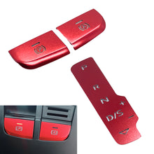 Load image into Gallery viewer, Car Styling Handbrake Shift Gear Panel Button Cover Trim Interior Stickers for Audi A3 8V 2013-2019
