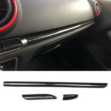 Load image into Gallery viewer, 3Pcs Car Interior Console Dashboard Moldings Center Trim Strips Decor Cover For Audi A3 8V 2014-2020 LHD
