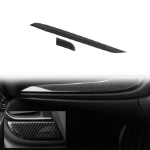 Load image into Gallery viewer, 2Pcs Car Carbon Fiber Texture Central Console Dashboard Panel Protective Cover Trim For Honda CRV 2017-2021 LHD(Left Hand Driver)
