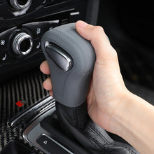 Load image into Gallery viewer, Silicone Car Case Gear Head Shift Collars Shift Knob Grips Cover Shift Lever Decoration Cover Accessories For Audi A4L A5 A6L Q5 Q7 05-16
