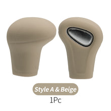 Load image into Gallery viewer, Silicone Car Case Gear Head Shift Collars Shift Knob Grips Cover Shift Lever Decoration Cover Accessories For Audi A4L A5 A6L Q5 Q7 05-16

