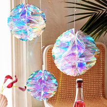 Load image into Gallery viewer, Shiny Laser Party DIY Hanging Ornament Star Pendant Birthday Wedding Babyshower Festival Party Christmas Decor
