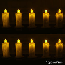 Load image into Gallery viewer, 10pcs Electronic LED Paper Lantern Wicks Lantern Balloons LED Light Wick Miniature Light for Wedding Party Festival
