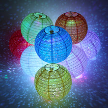 Load image into Gallery viewer, 10pcs Electronic LED Paper Lantern Wicks Lantern Balloons LED Light Wick Miniature Light for Wedding Party Festival
