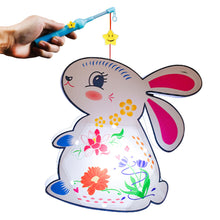 Load image into Gallery viewer, Lantern LED Handle with Light DIY Luminous Lanterns Poles with Music Chinese Hanging Lantern Pole Rod
