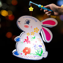 Load image into Gallery viewer, Lantern LED Handle with Light DIY Luminous Lanterns Poles with Music Chinese Hanging Lantern Pole Rod
