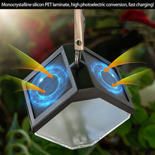 Load image into Gallery viewer, 2pcs/pack Solar Lamps Outdoor Decoration Christmas Hanging Clip Wall Lamp Ice Block Transparent Shape Porch Path Lights Solar Camping Lights
