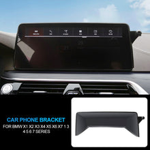 Load image into Gallery viewer, Car Central Control Fixed Phone Brackets Navigation Screen Holder Mount For BMW X1 X2 X3 X4 X5 X6 X7 1 3 4 5 6 7 Series
