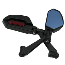 Load image into Gallery viewer, 2Pcs Foldable Motorcycle Electric Vehicle Side Mirrors Motorbike Scooters Accessories Rearview Mirror Side View Mirrors Motor
