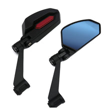 Load image into Gallery viewer, 2Pcs Foldable Motorcycle Electric Vehicle Side Mirrors Motorbike Scooters Accessories Rearview Mirror Side View Mirrors Motor
