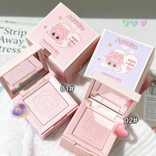 Load image into Gallery viewer, 4 in 1 Matte Powder Blush Waterproof Long-lasting Natural Stereoscopic Multifunctional Blusher Palette Face Makeup Cosmetics
