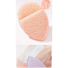 Load image into Gallery viewer, Glove Style Face Wash Puff Skin Friendly Non Irritating Sponge Facial Cleanser Gentle Makeup Removal Facial Cleaning Tool

