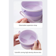 Load image into Gallery viewer, Silicone Makeup Brush Cleaner Detachable Large Capacity Storage Drying Rack Beauty Tool Cleaning Supplies
