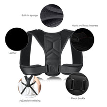 Load image into Gallery viewer, Posture Corrector Adjustable Invisible Skin Friendly Breathable Back Correction Strap Spine Back Orthopedic Braces
