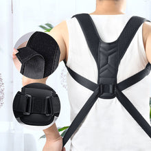 Load image into Gallery viewer, Posture Corrector Adjustable Invisible Skin Friendly Breathable Back Correction Strap Spine Back Orthopedic Braces
