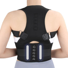 Load image into Gallery viewer, Magnetic Posture Correction Belt Breathable Back Support Strap Hunchback Adjustment Spinal Back Posture Corrector
