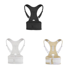 Load image into Gallery viewer, Magnetic Posture Correction Belt Breathable Back Support Strap Hunchback Adjustment Spinal Back Posture Corrector
