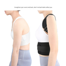 Load image into Gallery viewer, Magnetic Posture Correction Belt Breathable Back Support Strap Hunchback Adjustment Spinal Back Posture Corrector
