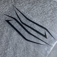 Load image into Gallery viewer, 4Pcs Motorcycle Front Head Body Strip Style Stickers Reflective Pull Flower Waterproof Decal for Kawasaki Ninja NINJA400 H2 H2SX
